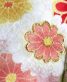 七五三 3歳女の子用被布[古典柄](被布)クリーム(着物)クリームに菊柄No.113V